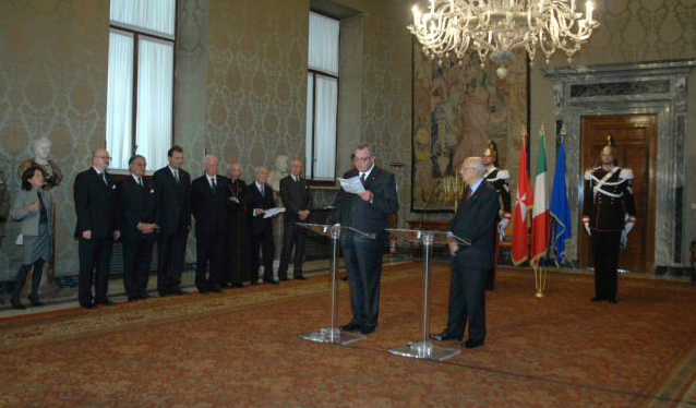 The Grand Master's Official Visit To The President Of The Italian ...