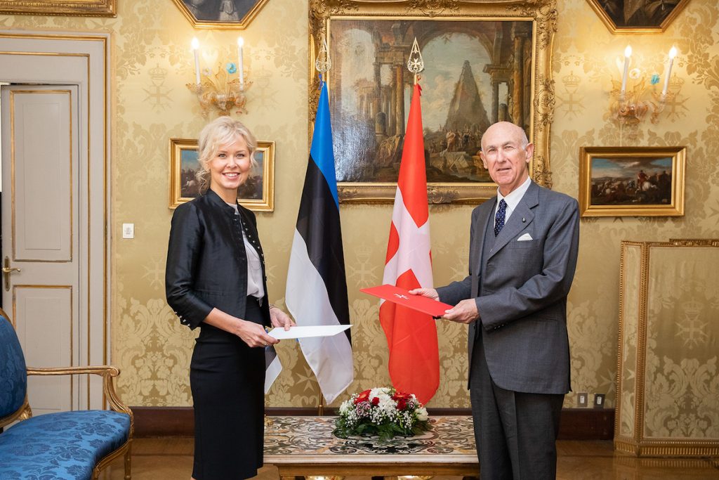 Estonia And Sovereign Order Of Malta Establish Diplomatic Relations ...