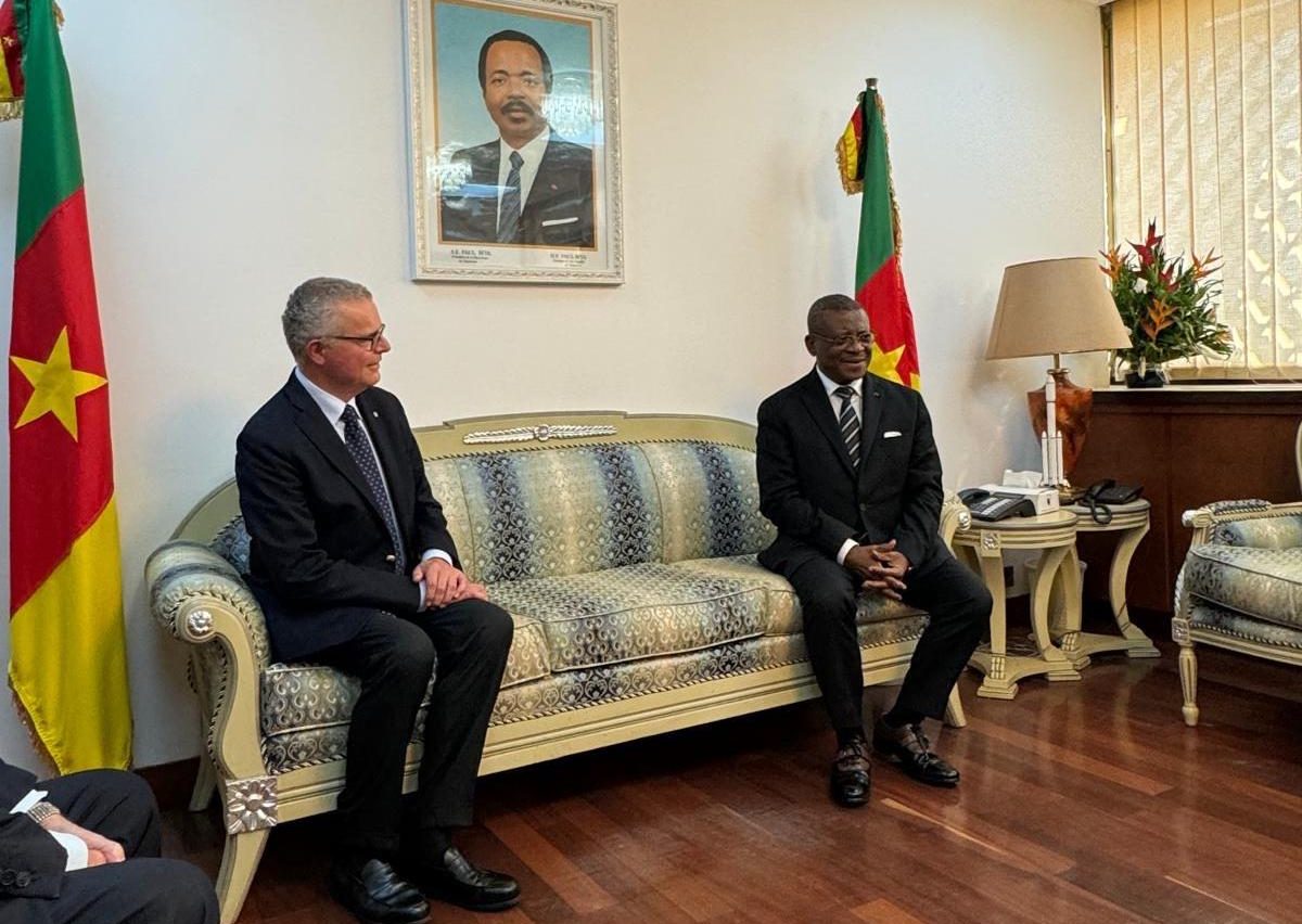 Grand Commander visits Cameroon and meets Prime Minister