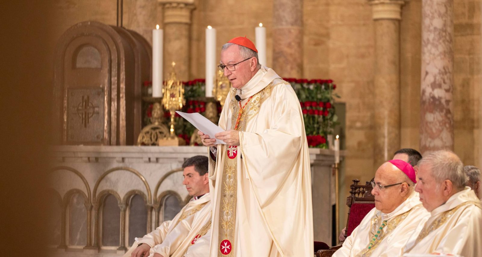 Cardinal Parolin visits Order of Malta’s activities in Lebanon