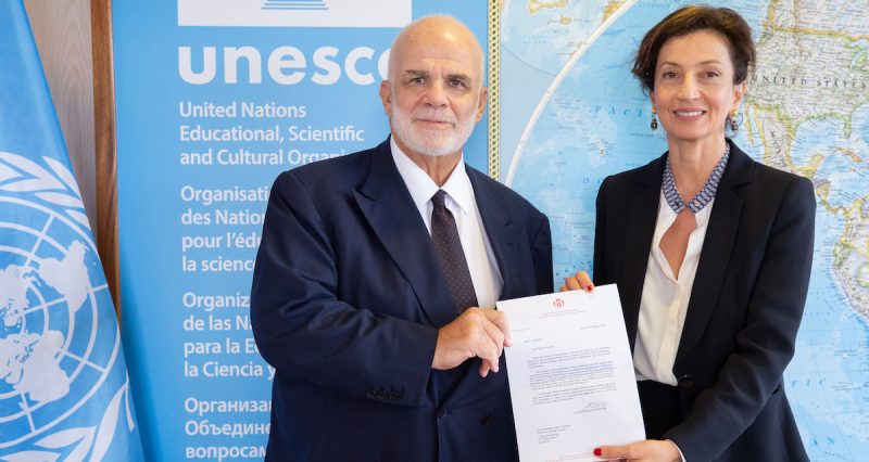 Unesco Ordine di Malta credenziali
