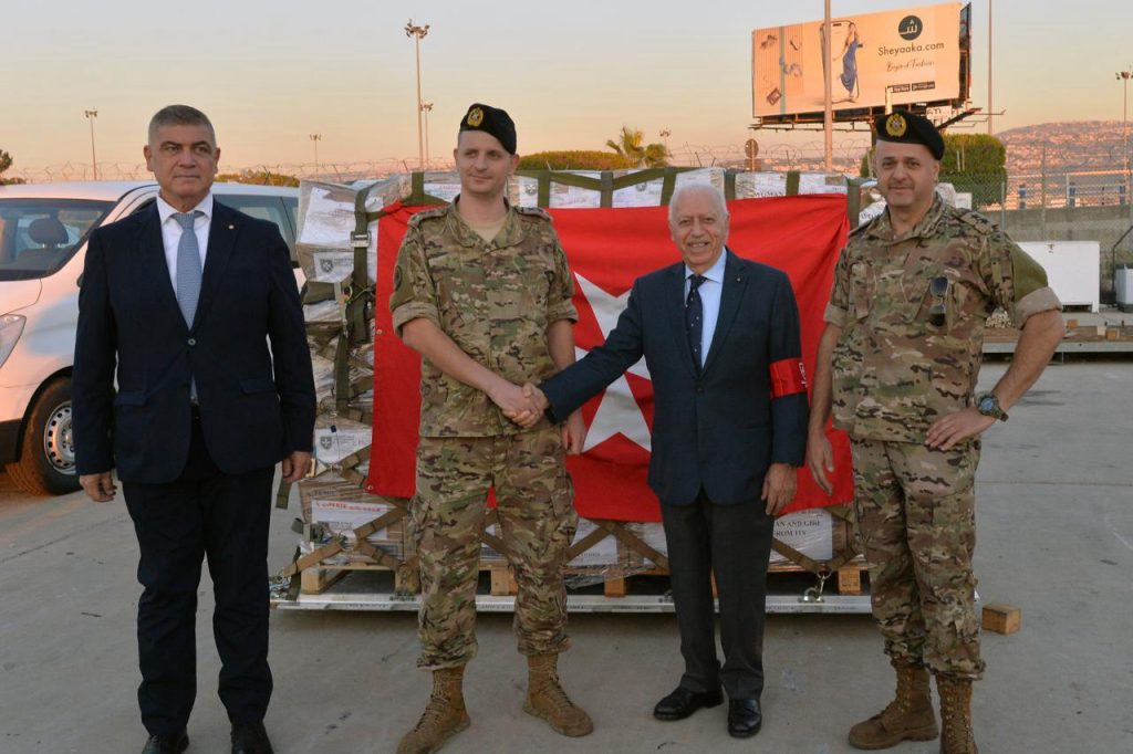 The Order of Malta supports the Lebanese population: 4 tons of ...