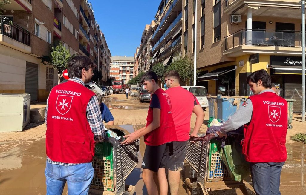 Valencia: Order of Malta assisting people affected by the floods ...